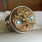 Rosebuds Owl Bronze Medium Plug Steel Sex Toys
